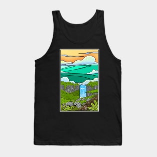 Paradise Waterfall Tank Top